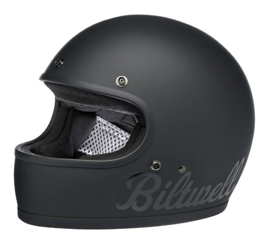 Full Face * | Biltwell Apparel Biltwell Gringo Ece Factory Helmet Matte Black