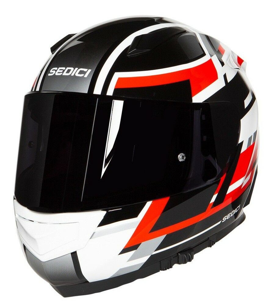 Full Face * | Sedici Strada Ii Curvone Helmet Red/Black/White