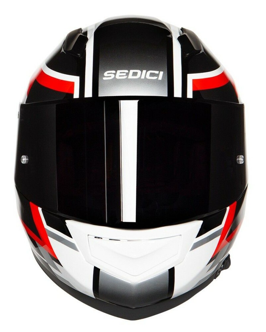 Full Face * | Sedici Strada Ii Curvone Helmet Red/Black/White