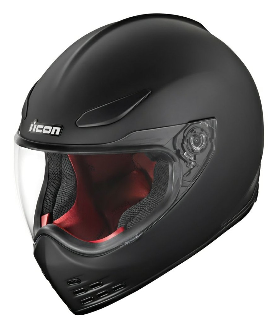 Full Face * | Icon Domain Helmet Matte Black