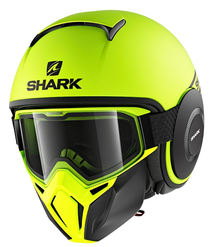 Open Face & 3/4 * | Shark Helmets Shark Street Drak Neon Helmet