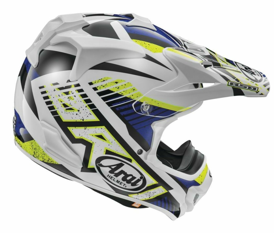 Dirt * | Arai Helmets Arai Vx Pro 4 Slash Helmet / Lg [Open Box] Blue