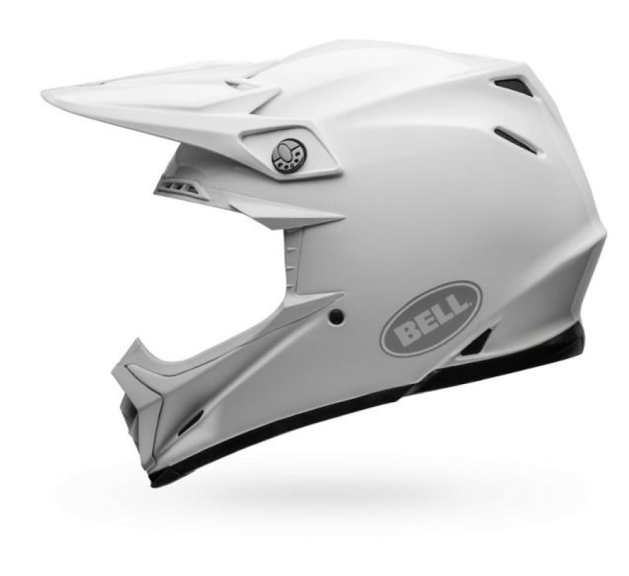 Dirt * | Bell Helmets Bell Moto-9 Carbon Flex Helmet White