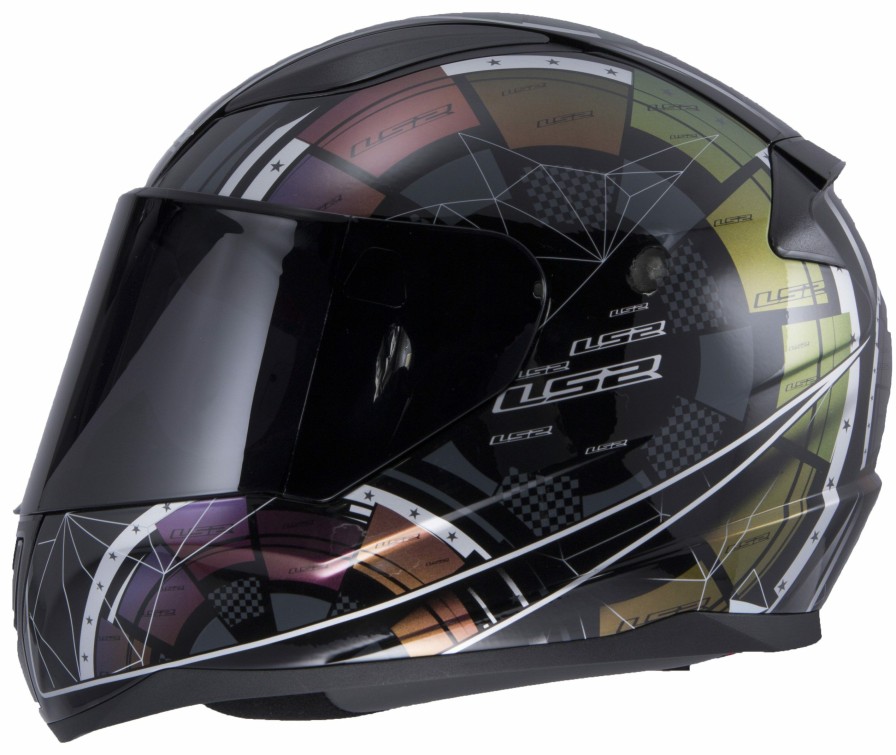 Full Face * | Ls2 Helmets Ls2 Rapid Tech 2.0 Helmet Black