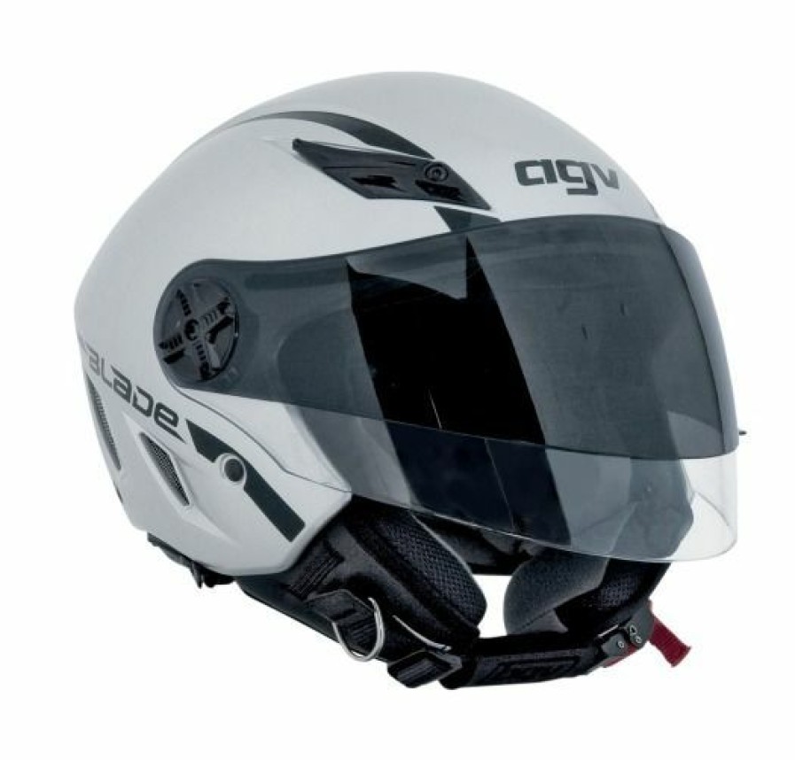 Helmet Accessories * | Agv Helmets Agv Blade External Sun Shield Dark Smoke