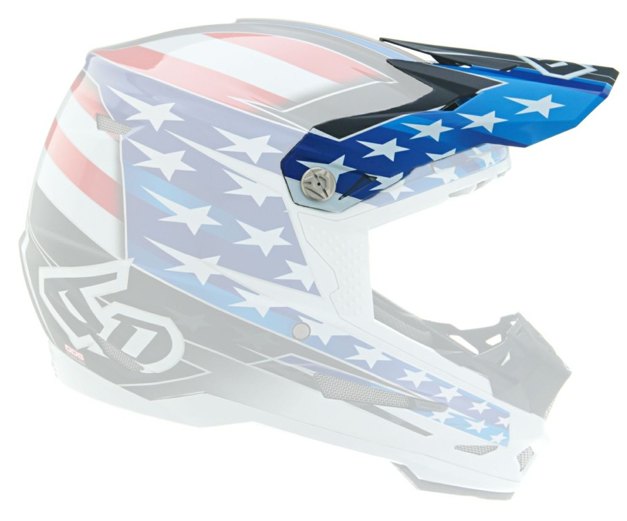 Dirt * | 6D Helmets 6D Atr-2 Super Patriot Visor