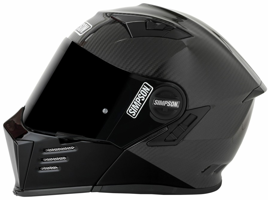 Modular * | Simpson Helmets Simpson Mod Bandit Helmet Carbon