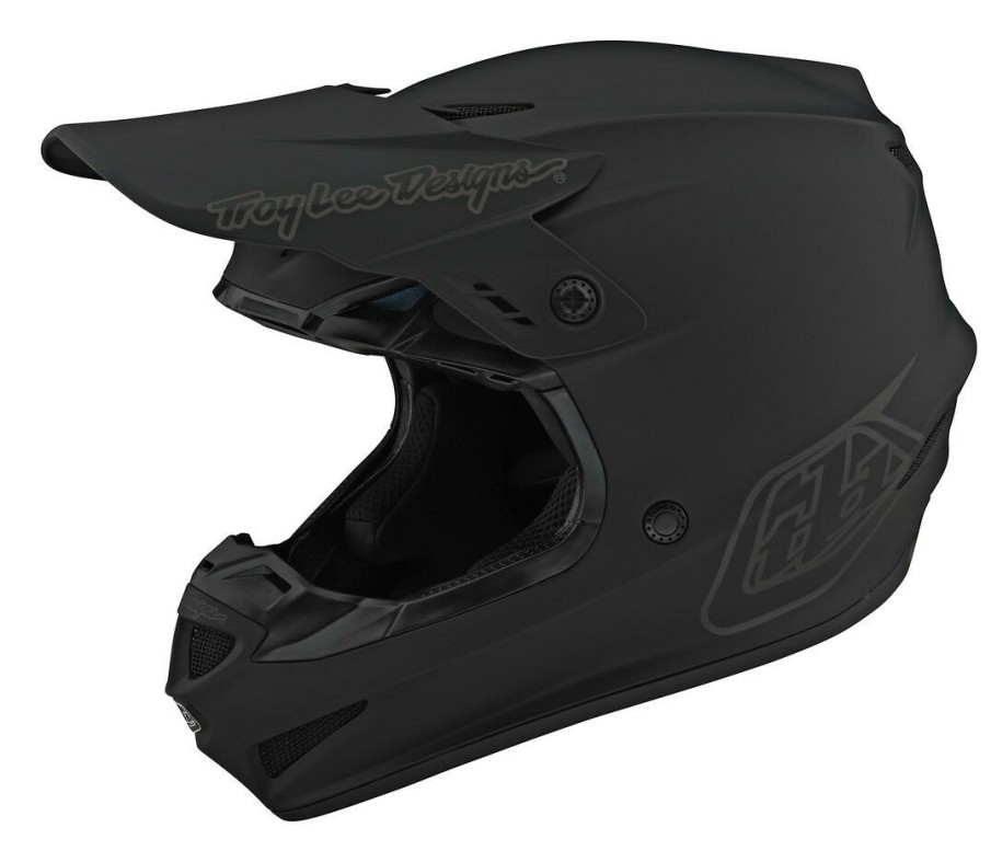 Dirt * | Troy Lee Designs Troy Lee Youth Gp Mono Helmet Matte Black/Grey