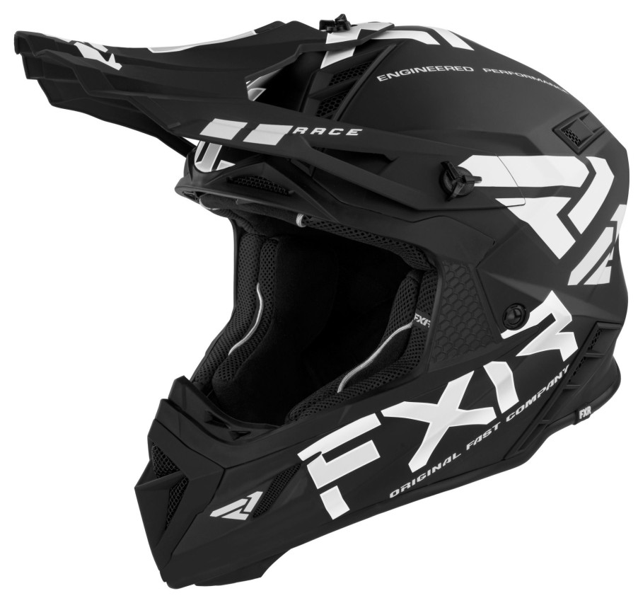 Dirt * | Fxr Helium Race Div Helmet