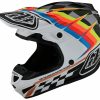 Dirt * | Troy Lee Designs Troy Lee Se4 Polyacrylite Mips Warped Helmet