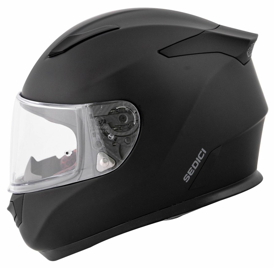 Full Face * | Sedici Strada Ii Primo Helmet Matte Black