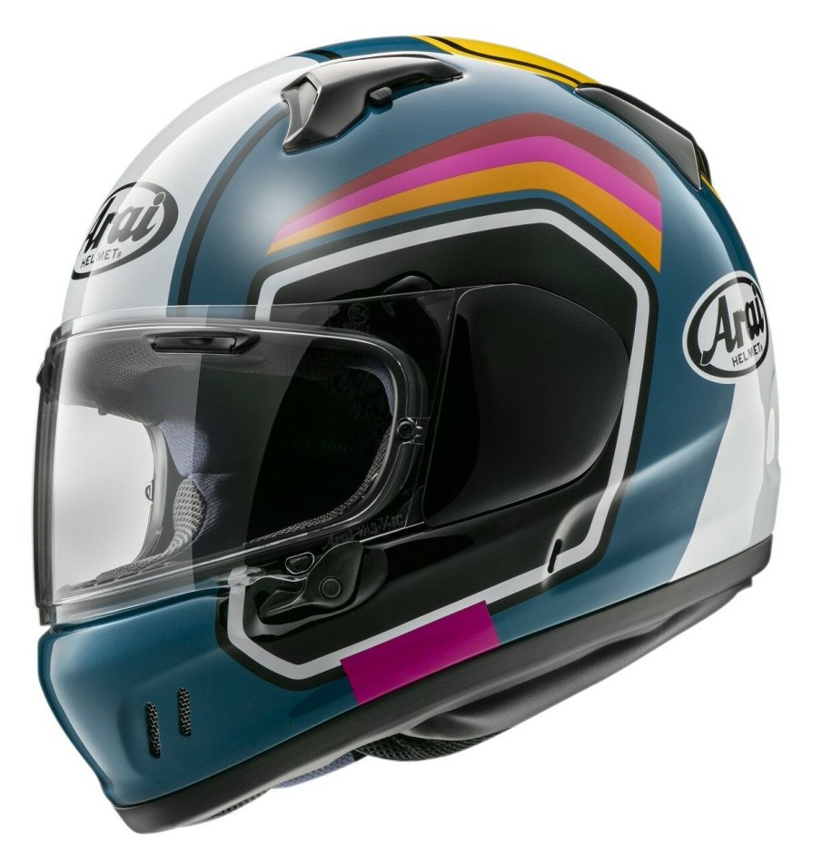 Full Face * | Arai Helmets Arai Defiant-X Number Helmet Blue