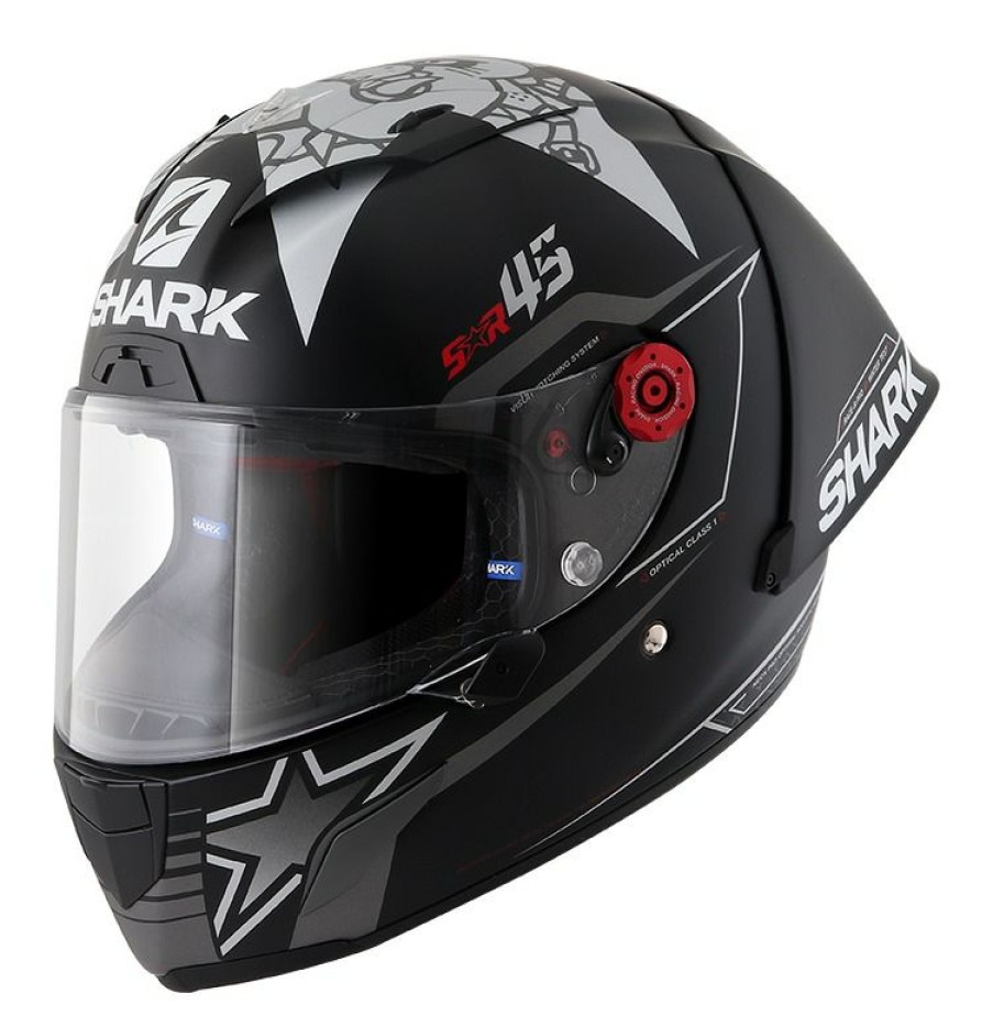 Full Face * | Shark Helmets Shark Race-R Pro Gp Redding Winter Test Helmet Matte Black/Red