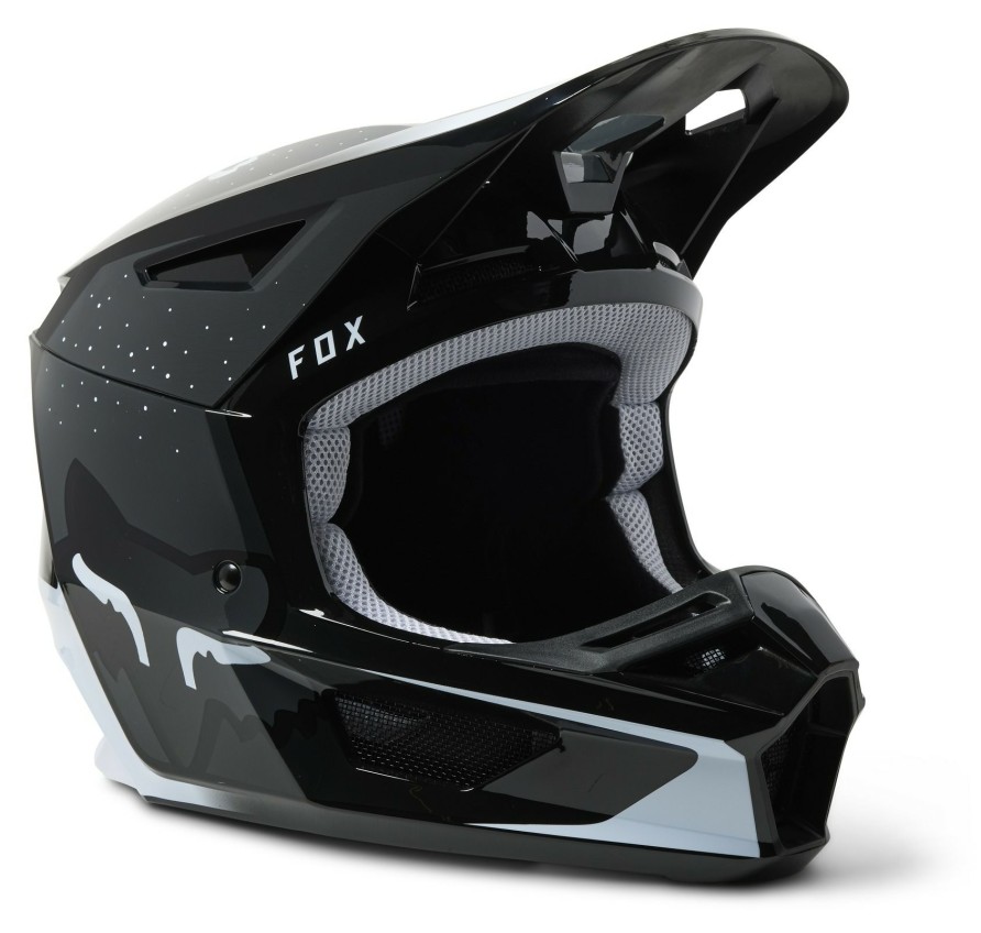 Dirt * | Fox Racing V2 Vizen Helmet / Sm [Blemished Very Good] Black