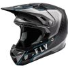 Dirt * | Fly Racing Dirt Youth Formula Axon Helmet / Youth Lg [Open Box] Black/Grey/Blue