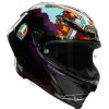 Full Face * | Agv Helmets Agv Pista Gp Rr Morbidelli Misano 2020 Helmet Purple/Black/Blue