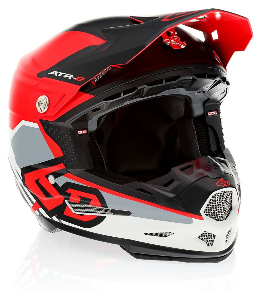 Dirt * | 6D Helmets 6D Atr-2 Target Helmet / Md [Open Box] Red