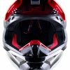 Dirt * | Alpinestars Supertech M10 Acumen Le Helmet Silver/Red/Black