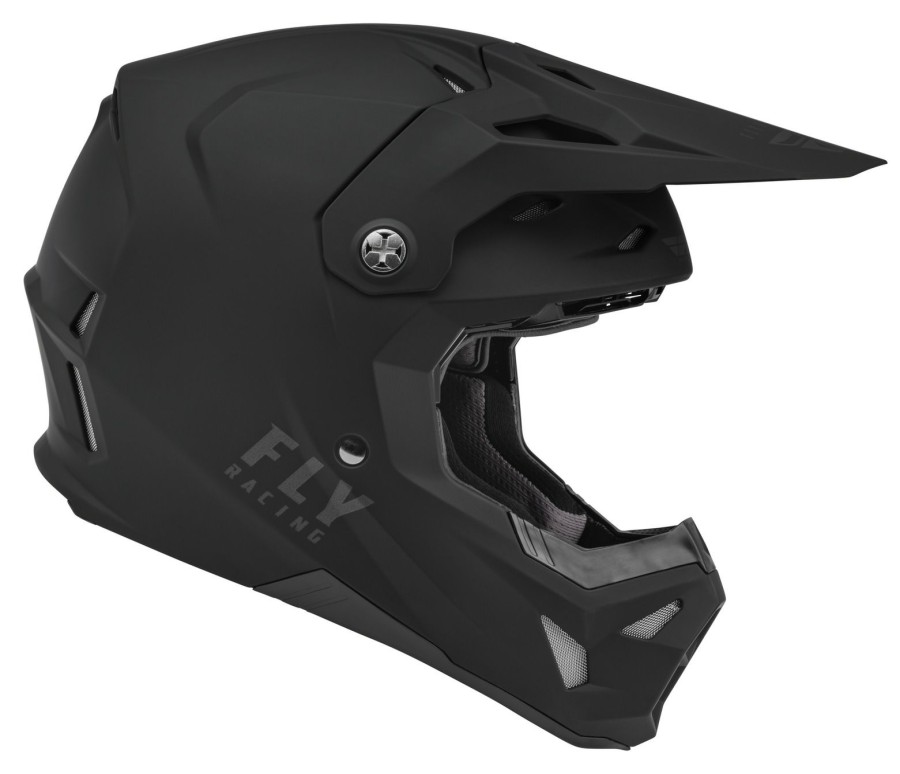 Dirt * | Fly Racing Dirt Fly Racing Youth Formula Cp Solid Helmet Matte Black