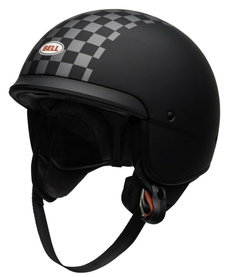 Open Face & 3/4 * | Bell Helmets Bell Scout Air Check Helmet Black/White