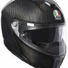 Modular * | Agv Helmets Agv Sportmodular Carbon Solid Helmet