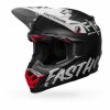 Dirt * | Bell Helmets Bell Moto-9S Flex Fasthouse Crew Helmet Black/White