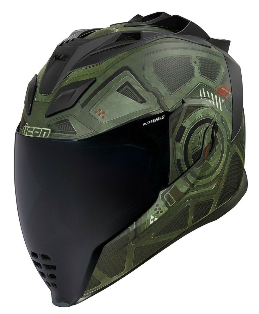 Full Face * | Icon Airflite Blockchain Helmet