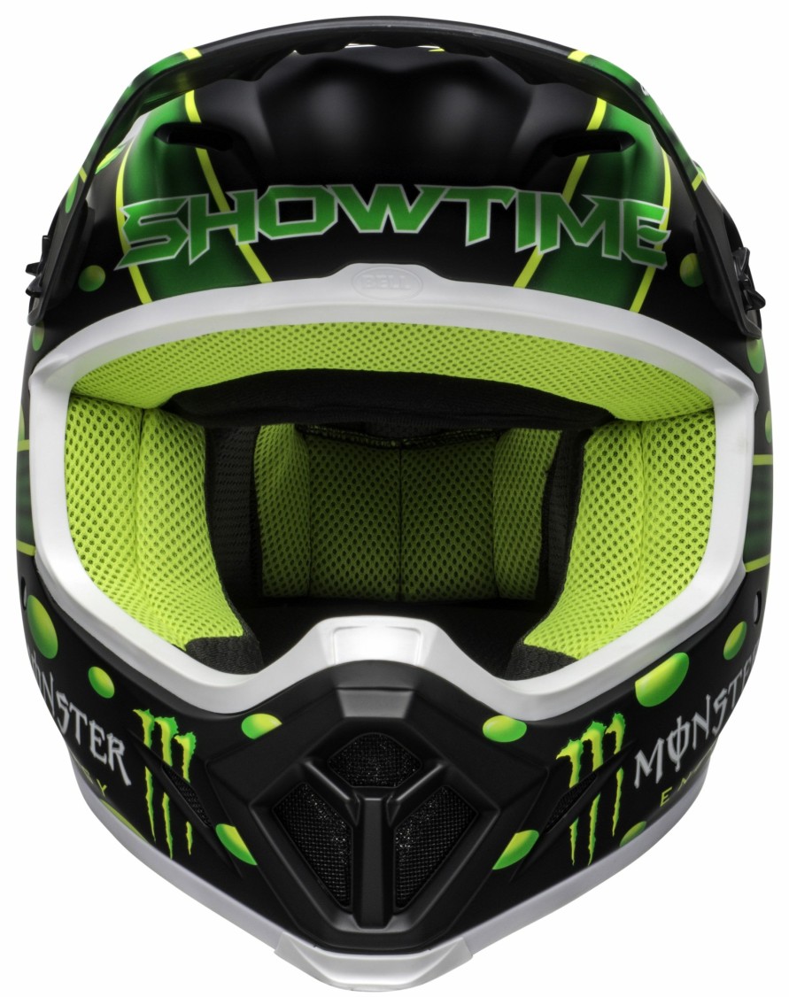 Dirt * | Bell Helmets Bell Mx-9 Mips Showtime Helmet Black/Green