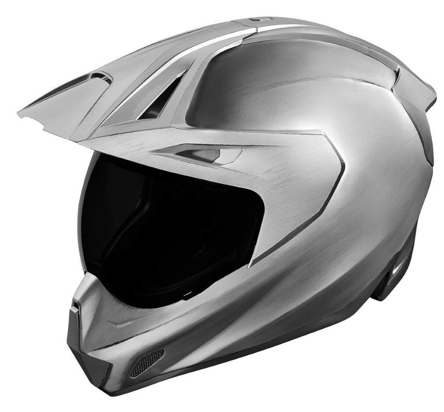 Full Face * | Icon Variant Pro Quicksilver Helmet Silver/Black