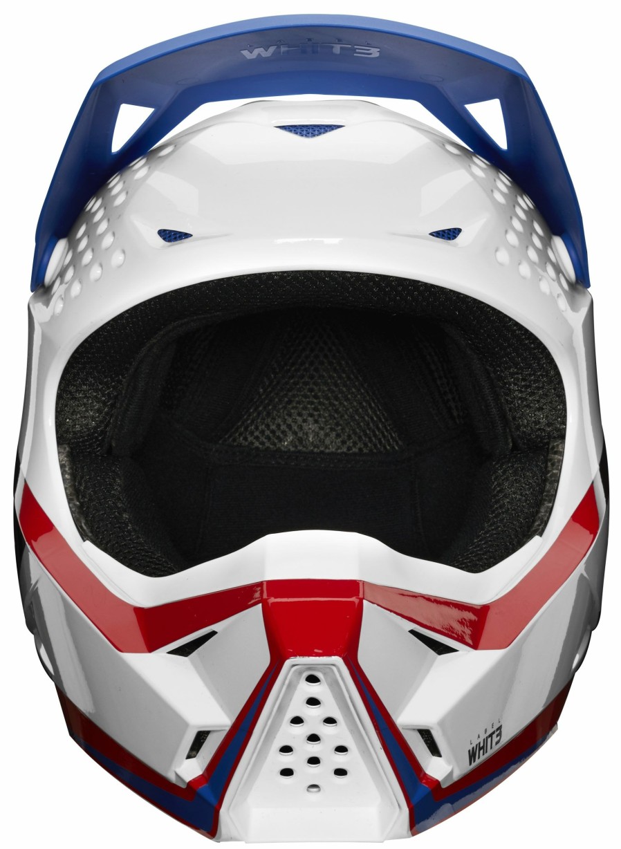 Dirt * | Shift Youth Whit3 Label Helmet / Youth Lg [Open Box] White/Red/Blue