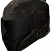 Full Face * | Icon Airflite Mips Demo Helmet Black