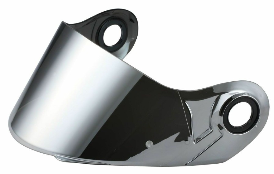 Helmet Accessories * | Ls2 Helmets Ls2 Strobe Pinlock-Ready Face Shield [Open Box] Chrome Mirror