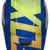 Dirt * | Fox Racing Youth V1 Oktiv Replacement Visor Flo Yellow/Blue