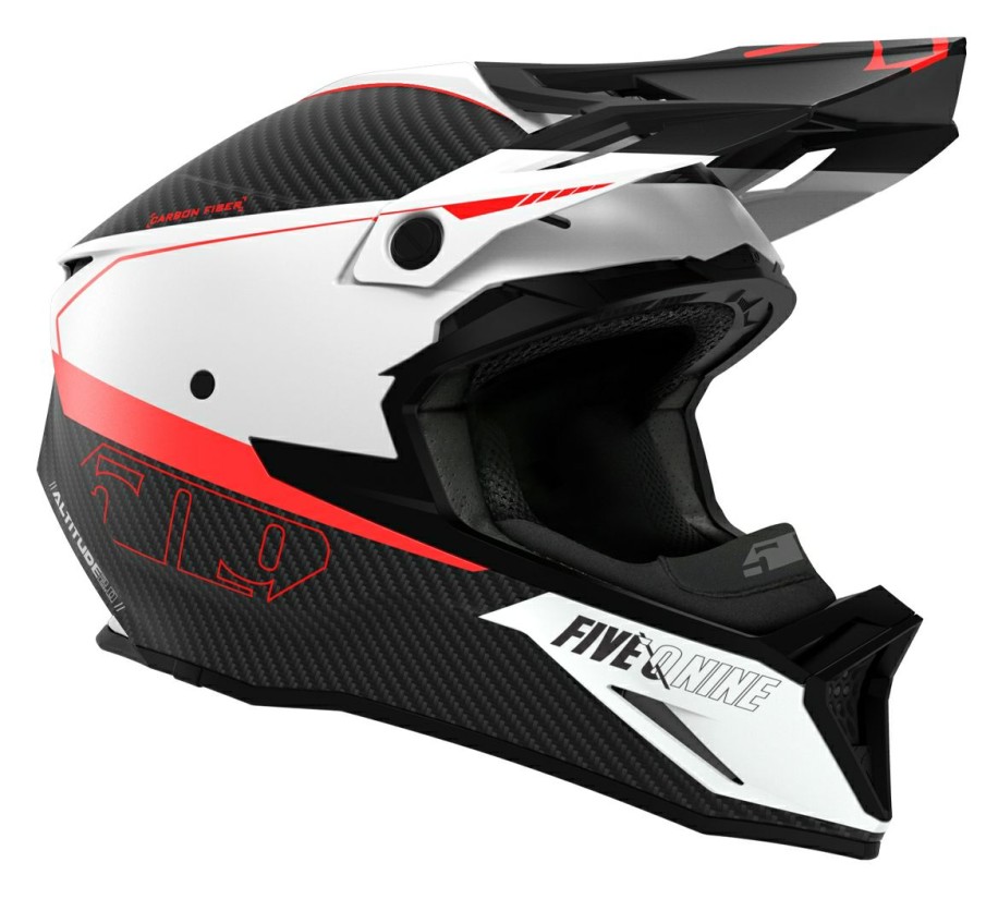 Dirt * | 509 Altitude 2.0 Pro Carbon 3K Helmet Racing Red