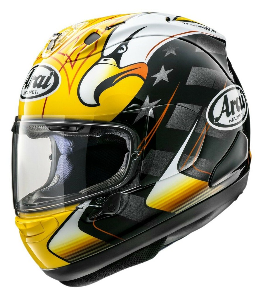 Full Face * | Arai Helmets Arai Corsair X Kr-2 Helmet Black/Yellow/White