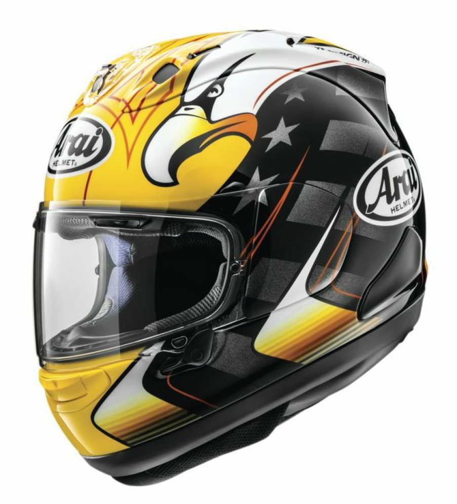 Full Face * | Arai Helmets Arai Corsair X Kr-2 Helmet Black/Yellow/White