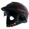 Open Face & 3/4 * | Ls2 Helmets Ls2 Rebellion Wheels & Wings Helmet Black/Pink