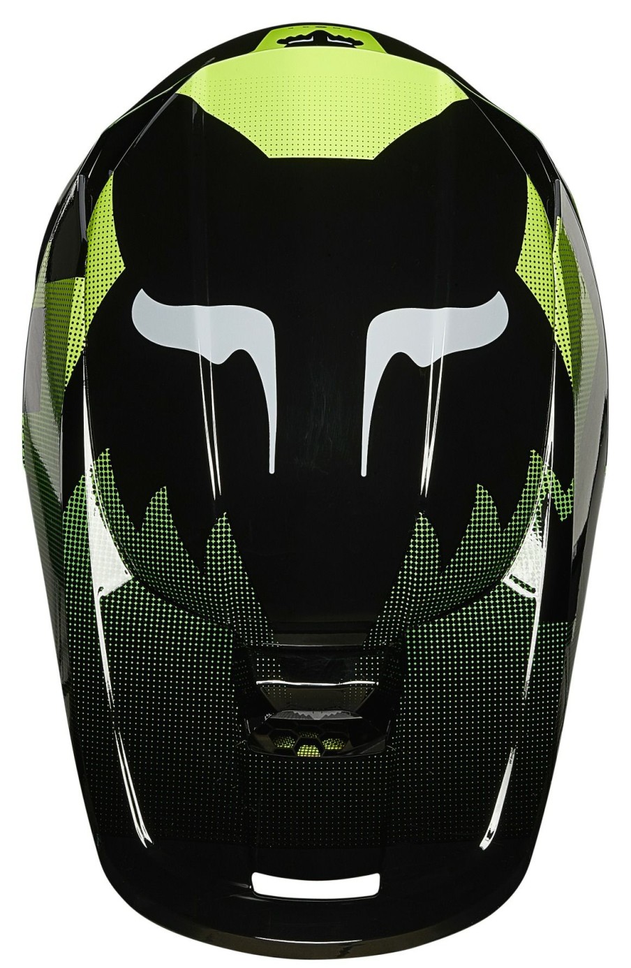 Dirt * | Fox Racing V1 Tayzer Replacement Visor Black/Flo Yellow