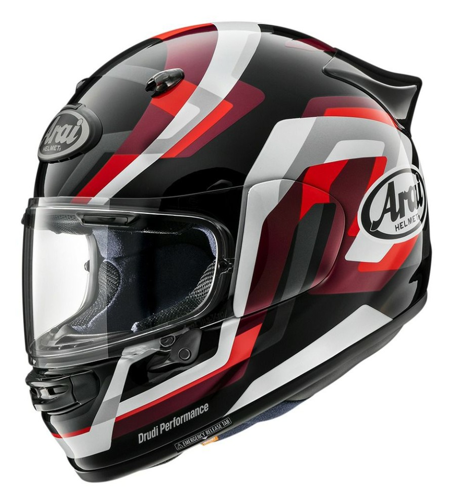 Full Face * | Arai Helmets Arai Contour-X Snake Helmet Red/Black/White