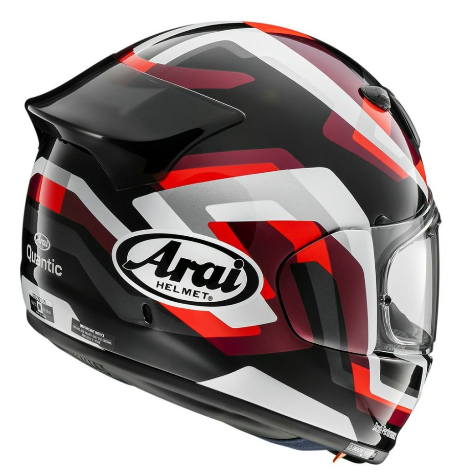 Full Face * | Arai Helmets Arai Contour-X Snake Helmet Red/Black/White