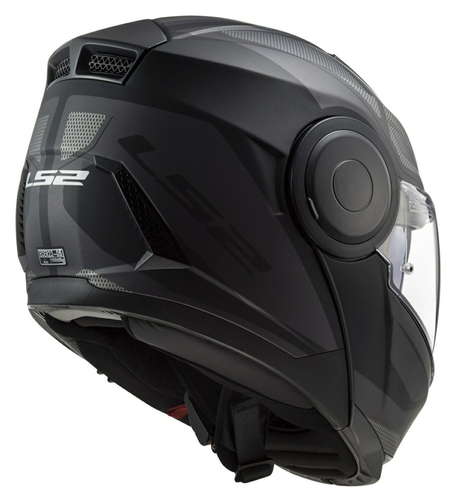 Modular * | Ls2 Helmets Ls2 Horizon Axis Helmet Titanium/Black