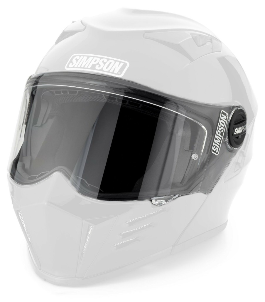 Helmet Accessories * | Simpson Helmets Simpson Mod Bandit Pinlock-Ready Face Shield