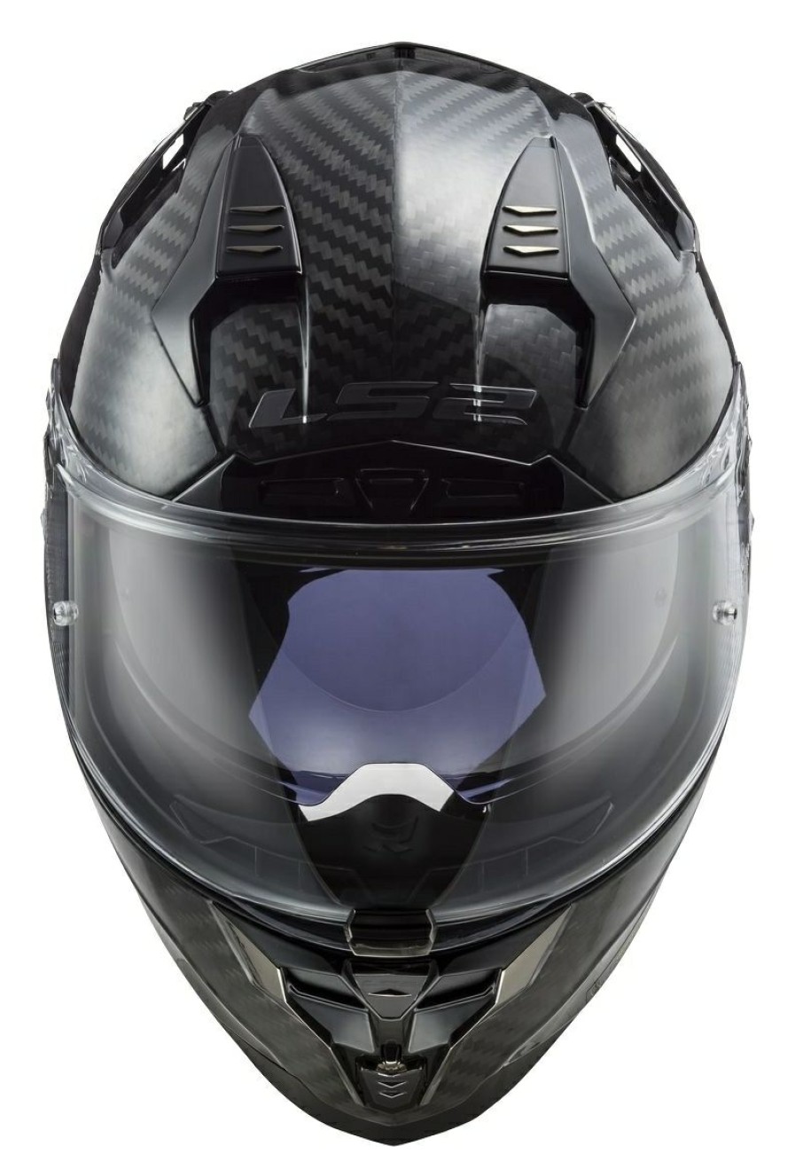 Full Face * | Ls2 Helmets Ls2 Challenger Gt Carbon Helmet Black