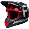 Dirt * | Bell Helmets Bell Moto-9S Flex Fasthouse Tribe Helmet Black/White/Red