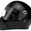 Full Face * | Biltwell Apparel Biltwell Lane Splitter Helmet / Md [Blemished Very Good] Black