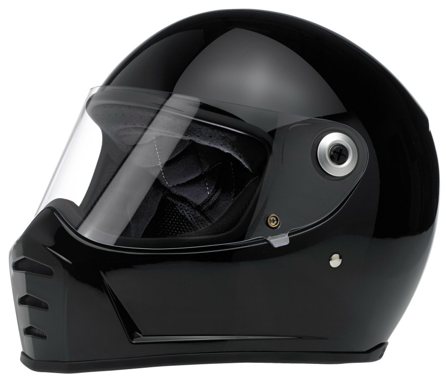 Full Face * | Biltwell Apparel Biltwell Lane Splitter Helmet / Md [Blemished Very Good] Black